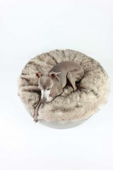 Orthopädisches Hundebett FiouStar Aspen Cord Grey